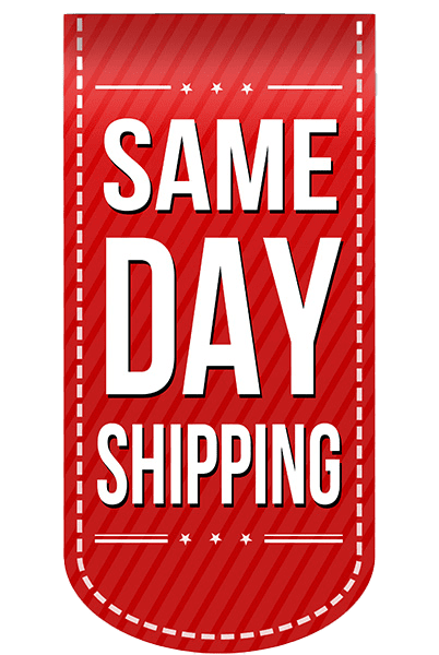 Same day shipping banner